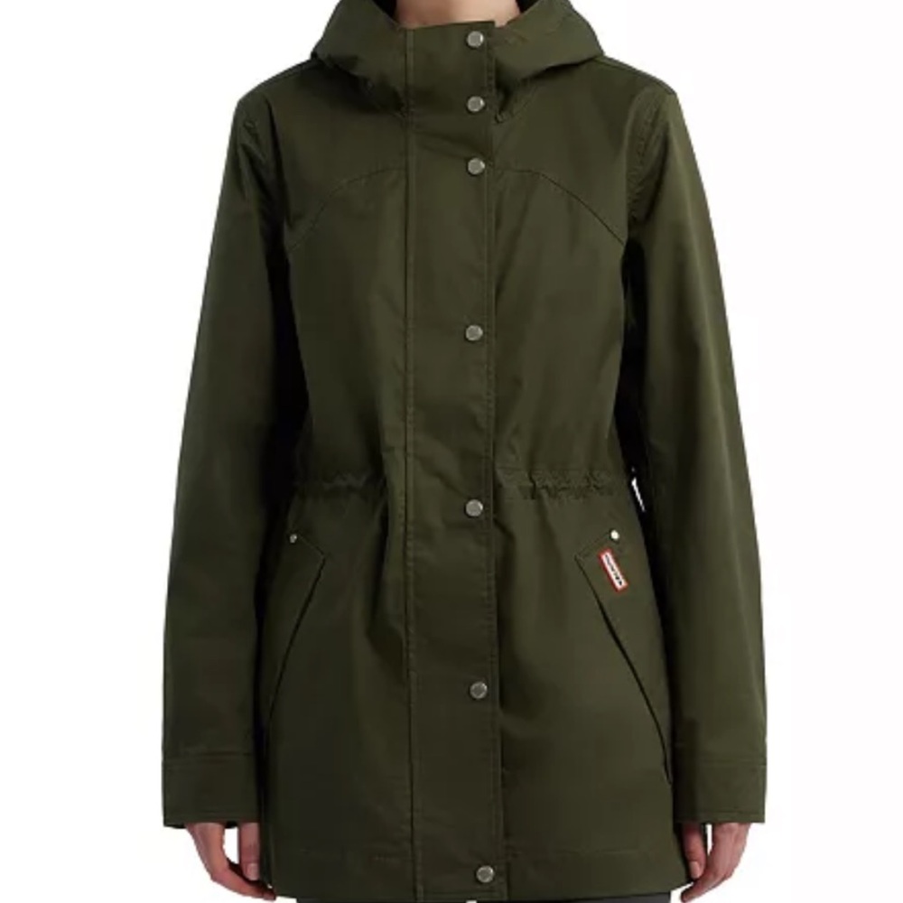 Women's Green Hooded Jacket